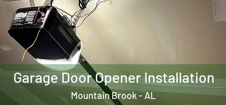  Garage Door Opener Installation Mountain Brook - AL