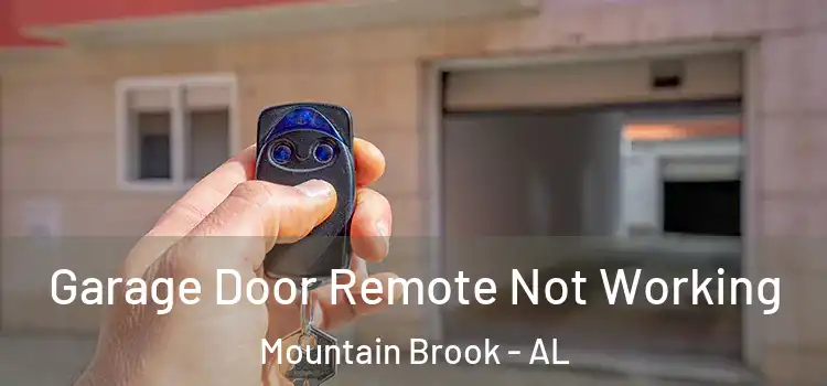  Garage Door Remote Not Working Mountain Brook - AL