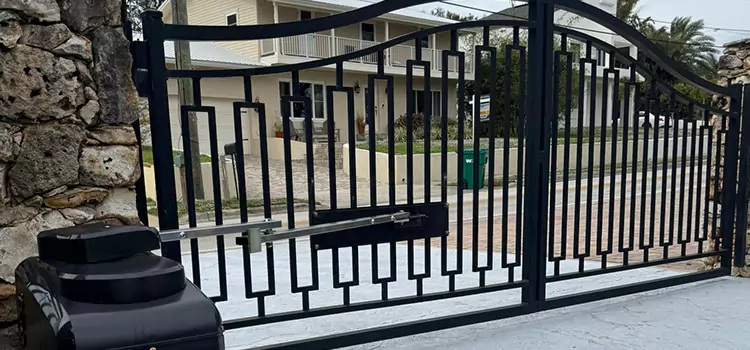 Swing Gate Opener with Keypad Mountain Brook
