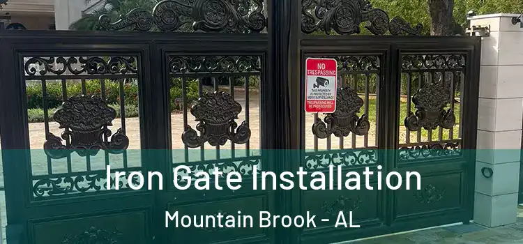  Iron Gate Installation Mountain Brook - AL
